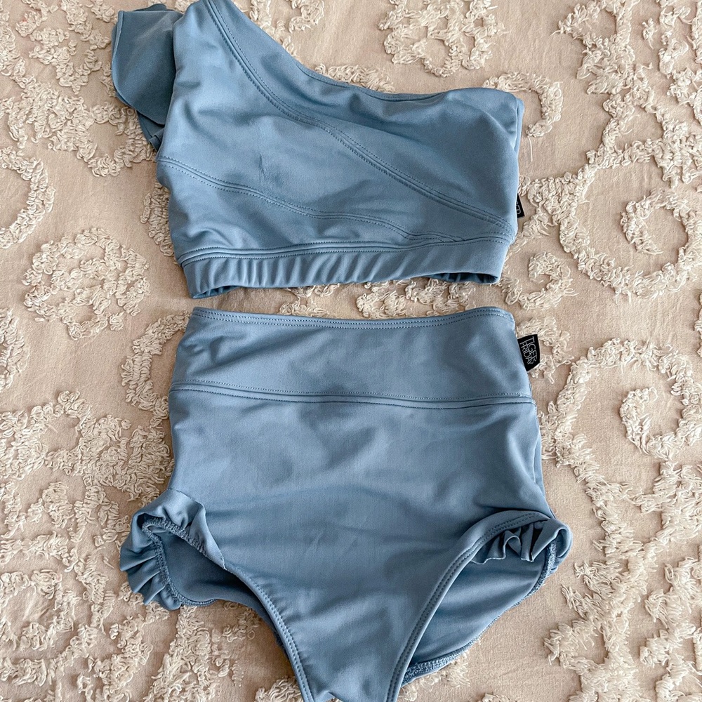 Tiger Friday Southern Belle Crop Top & Filly Brief Set